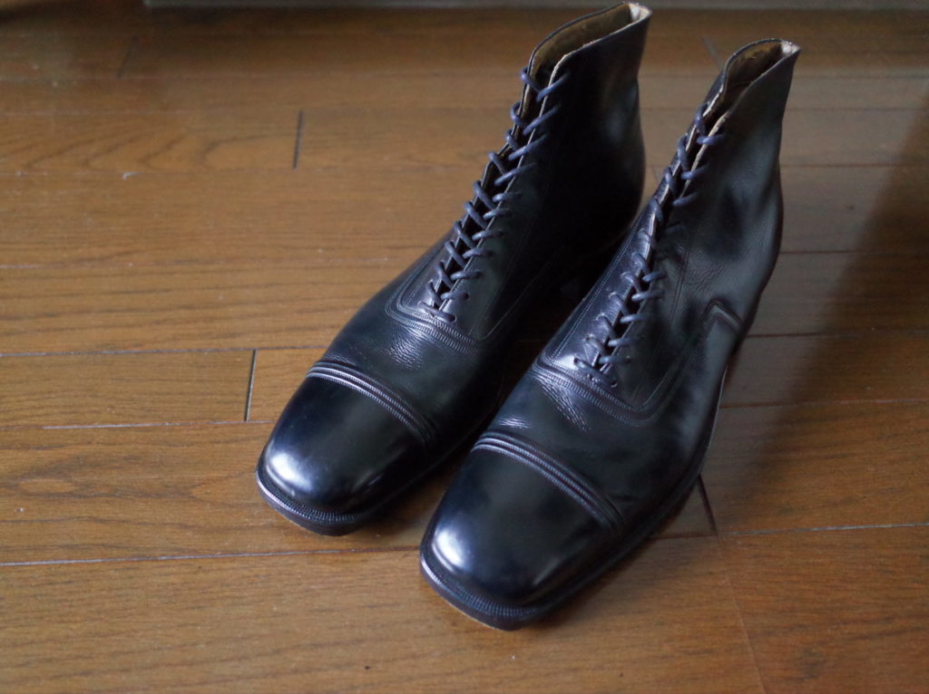 青タグ付きFlorsheim Boots （1920s〜30s） | シフクノ