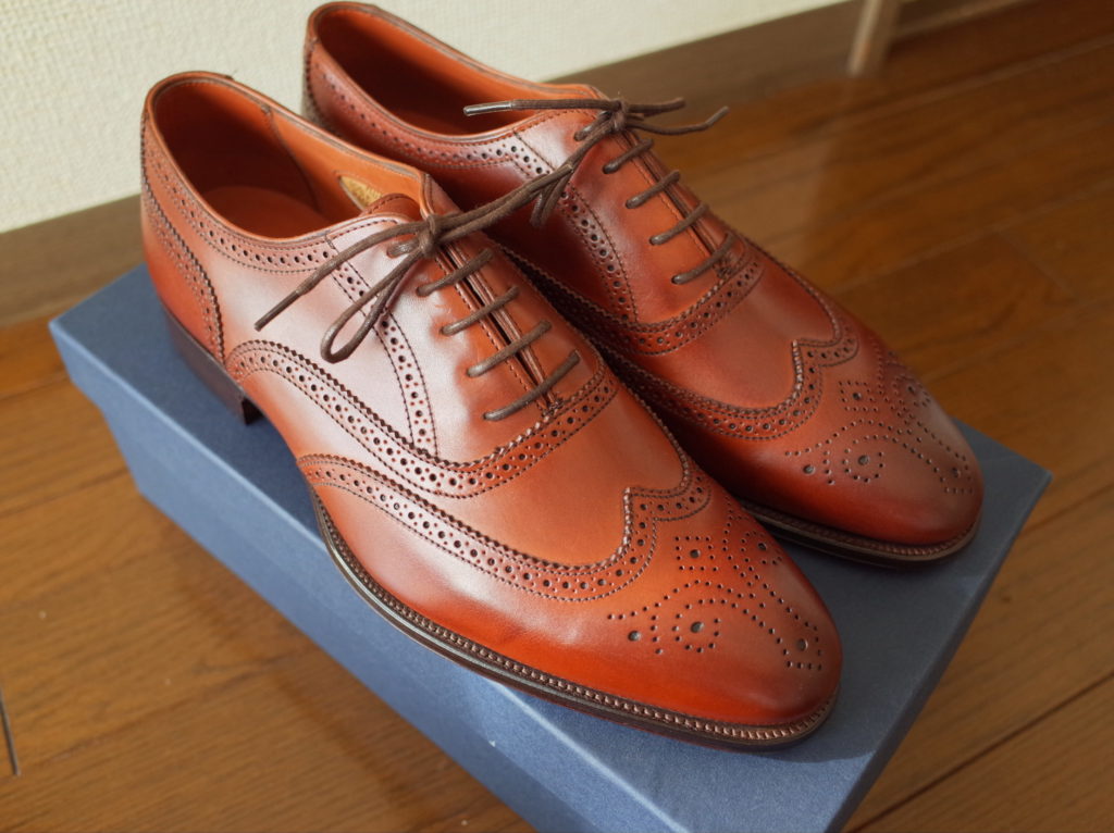 春色。Alfred Sargent Hunt 109last Full Brogue(Exclusive Line